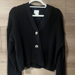 Black H&M Cardigan 