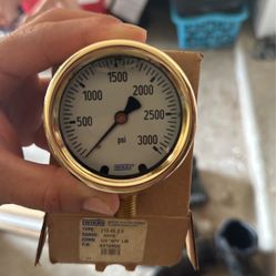 Wika Pressure Gauge 3000psi