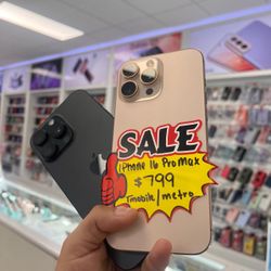 iPhone 16 pro max T-Mobile metro 256gb