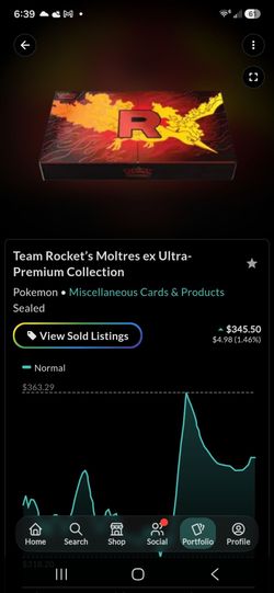 Pokémon Team Rocket's Moltres ex Ultra-Premium Collection