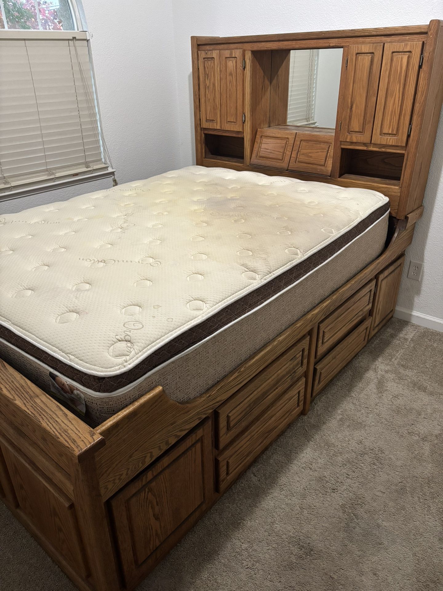 Mattress + Bed Frame $200 OBO 