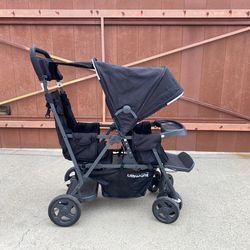 Joovy Caboose  infant/toddler double stroller