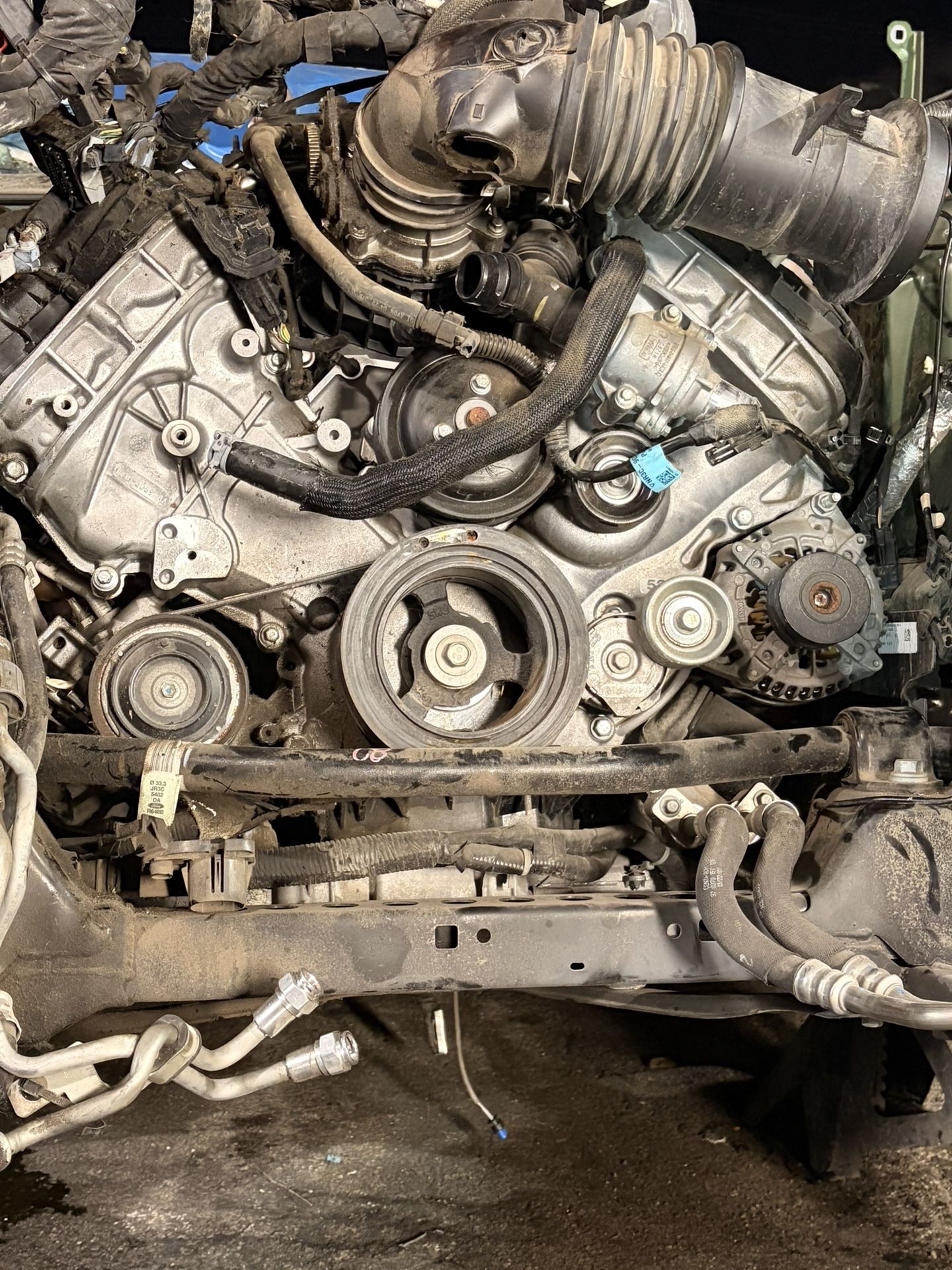 2022 Ford Mustang Mac 1 Engine And Transmisión