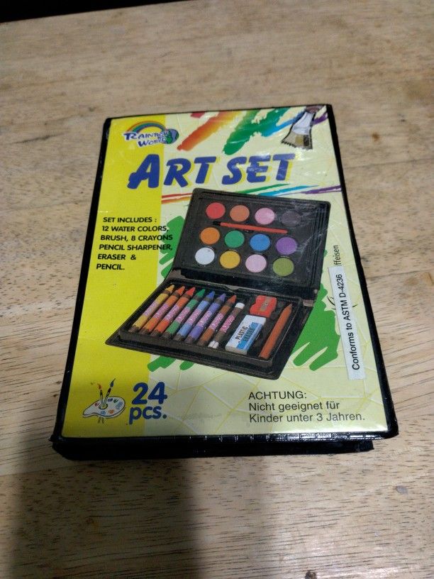Rhode Island Novelty Kids Art Set . For Kids 3 And Up.