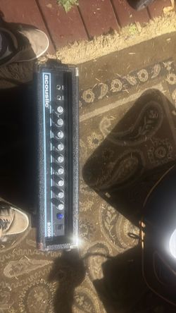 acoustic b200h bass amp head   $175 obo