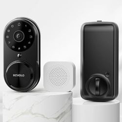 Revolo Video Smart Wi-Fi Doorbell Camera Door Lock