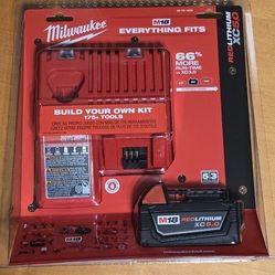 Milwaukee M18 XC 5Ah Battery + Charger Brand New Low Offers/Trades, Pls. Price is Firm. Pickup in Burien   Yes (2) Available 
