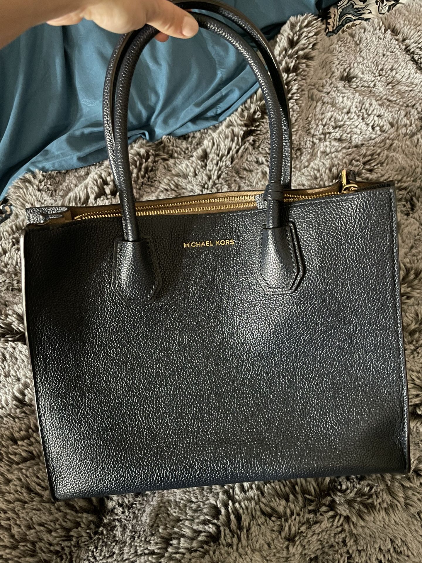 Navy Blue Purse MK