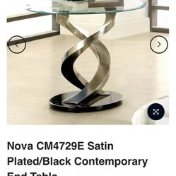 Contemporary End Table 