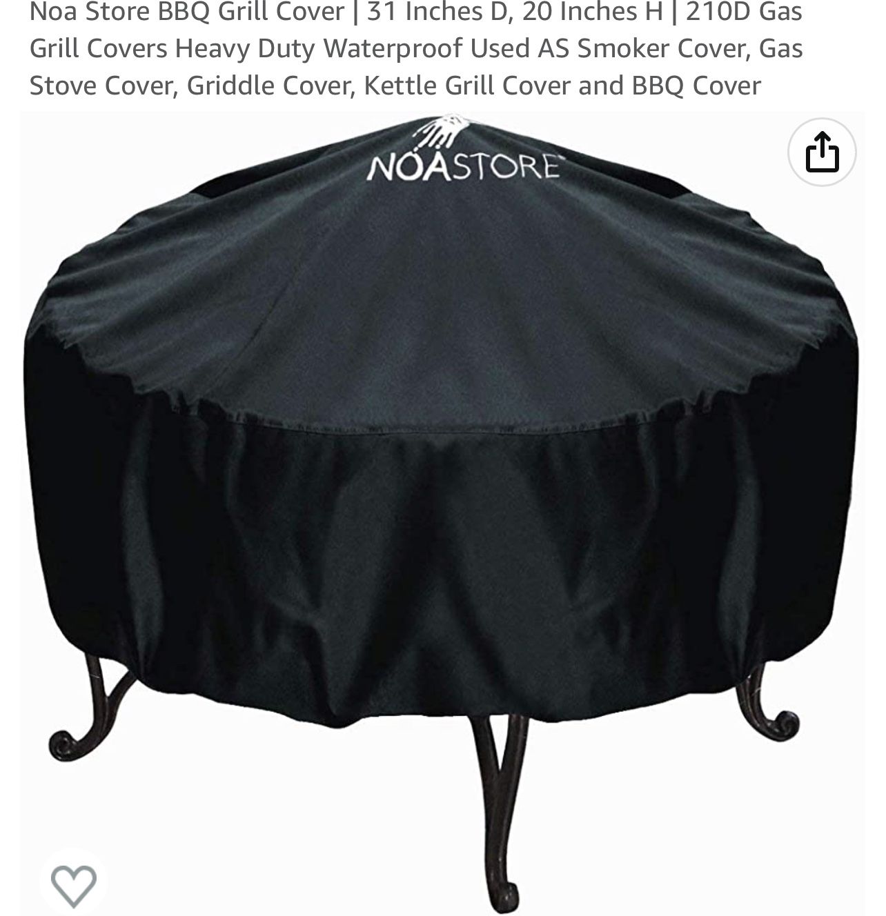 Noa Store BBQ Grill Cover
