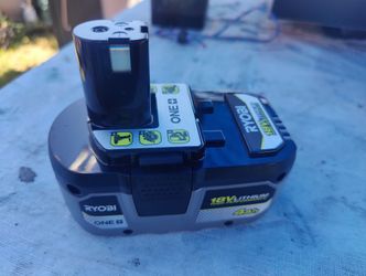 Ryobi 18v 4ah HP battery