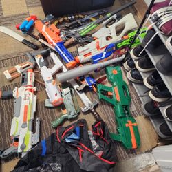 Nerf Guns And Toys