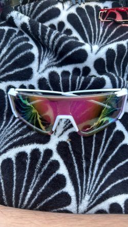White Visor Sunglasses
