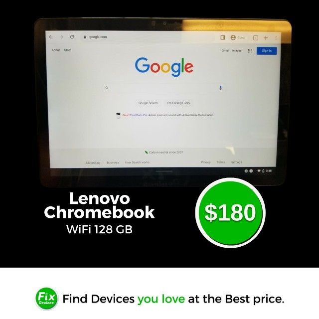 Lenovo Chromebook WiFi 128 GBs