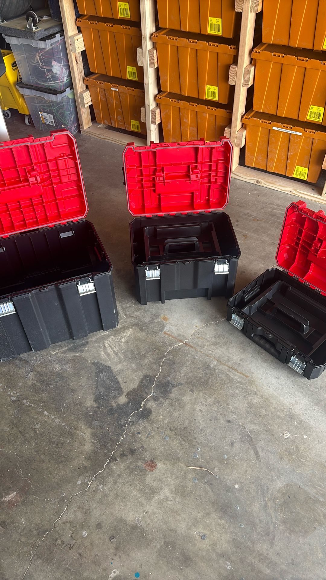 Craftsman 3 Piece Rolling Tool Cases.