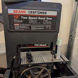 Craftsman 12" Band Saw