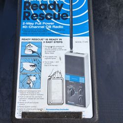 Ready Rescue 2 Way Full Power 40 Channel CB Radio