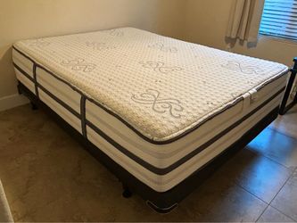 Queen Bed & Mattress