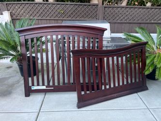Wood Headboard & Footboard Set (no side rails)