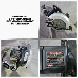 SKILSAW 7 1/4", CORDED