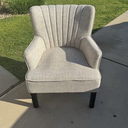 Grey Accent Chair