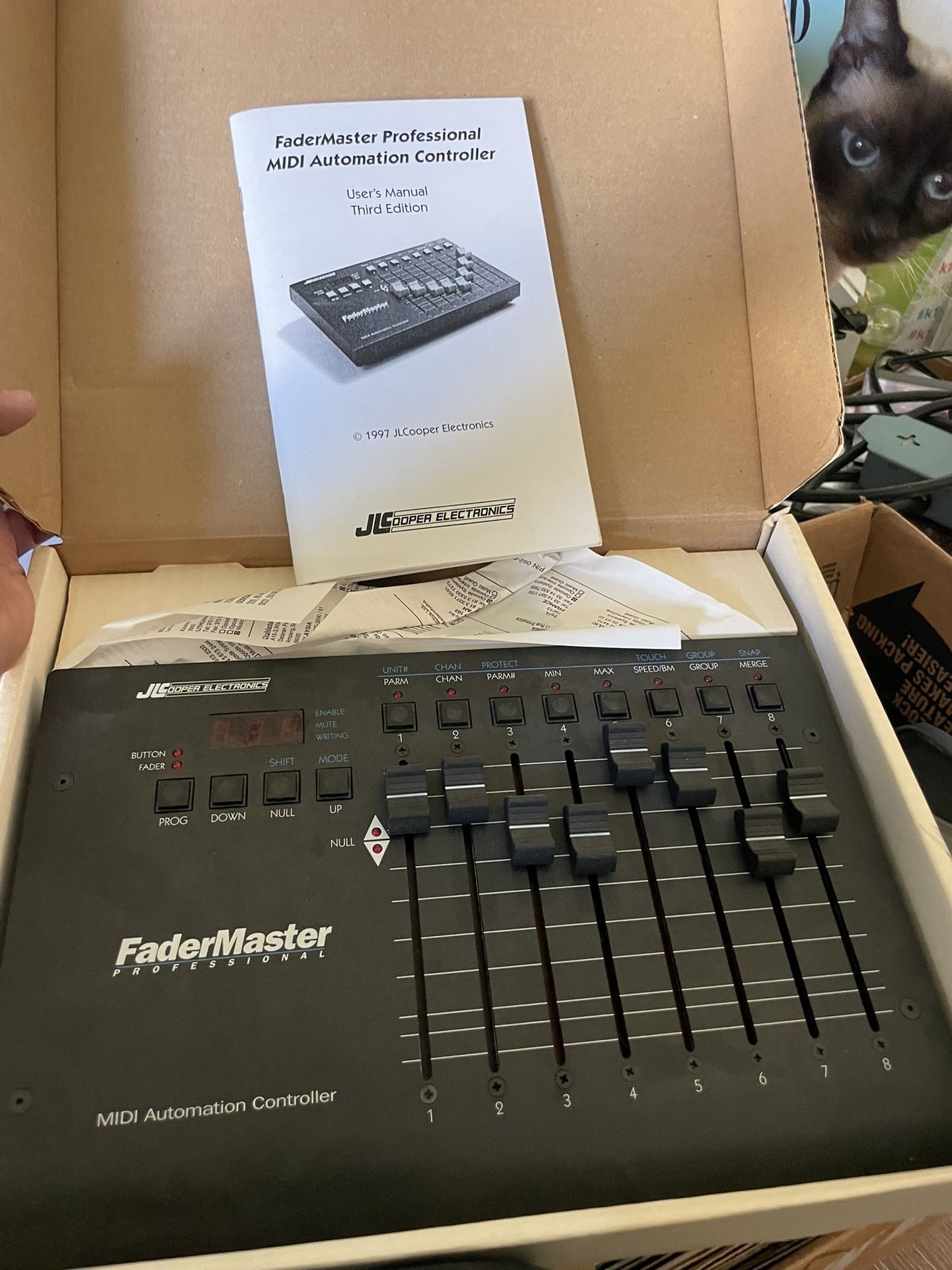 JLCooper FadeMaster Professional MIDI Automation Controller