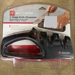 WÜSTHOF 2-Stage Knife Sharpener in original packaging