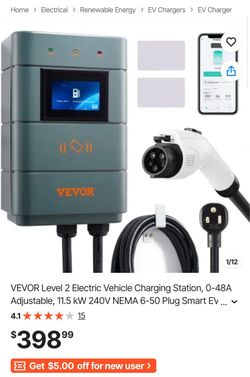 VEVOR Level 2 EV Charging Station