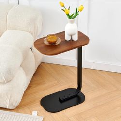 C Shaped Couch Side Table 