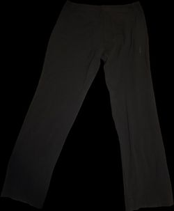 Daisy Fuentes Plus Size Wide Leg Dress Pants - Black, Size 14