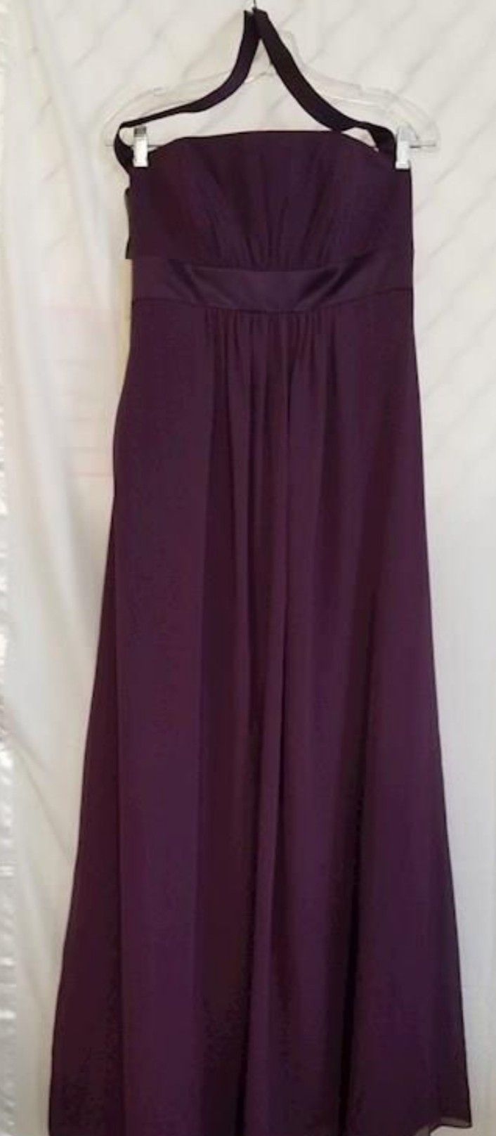 Alfred Angelo Grape Halter Formal NWT