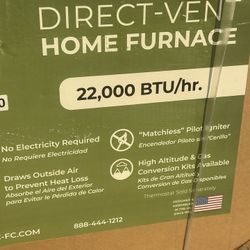 Direct-Vent Home Furnace