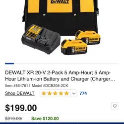 Dewalt Charging Kit