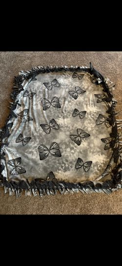 Butterflies Fleece Blanket 