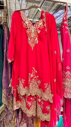 beautiful Pink sharara- size XL -42