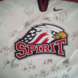 2001 Spirit Signed Jersey 