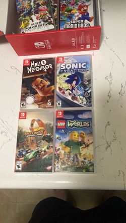 Sonic frontier and other Nintendo switch games