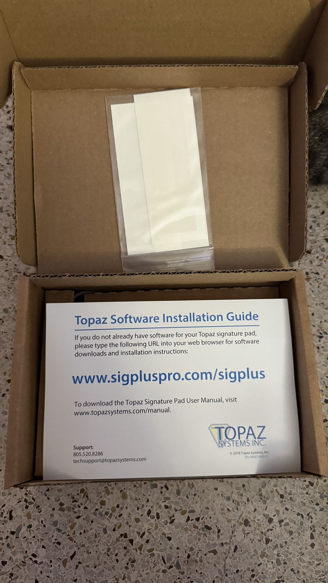 Topaz Electronic Signature Pad *BRAND NEW*