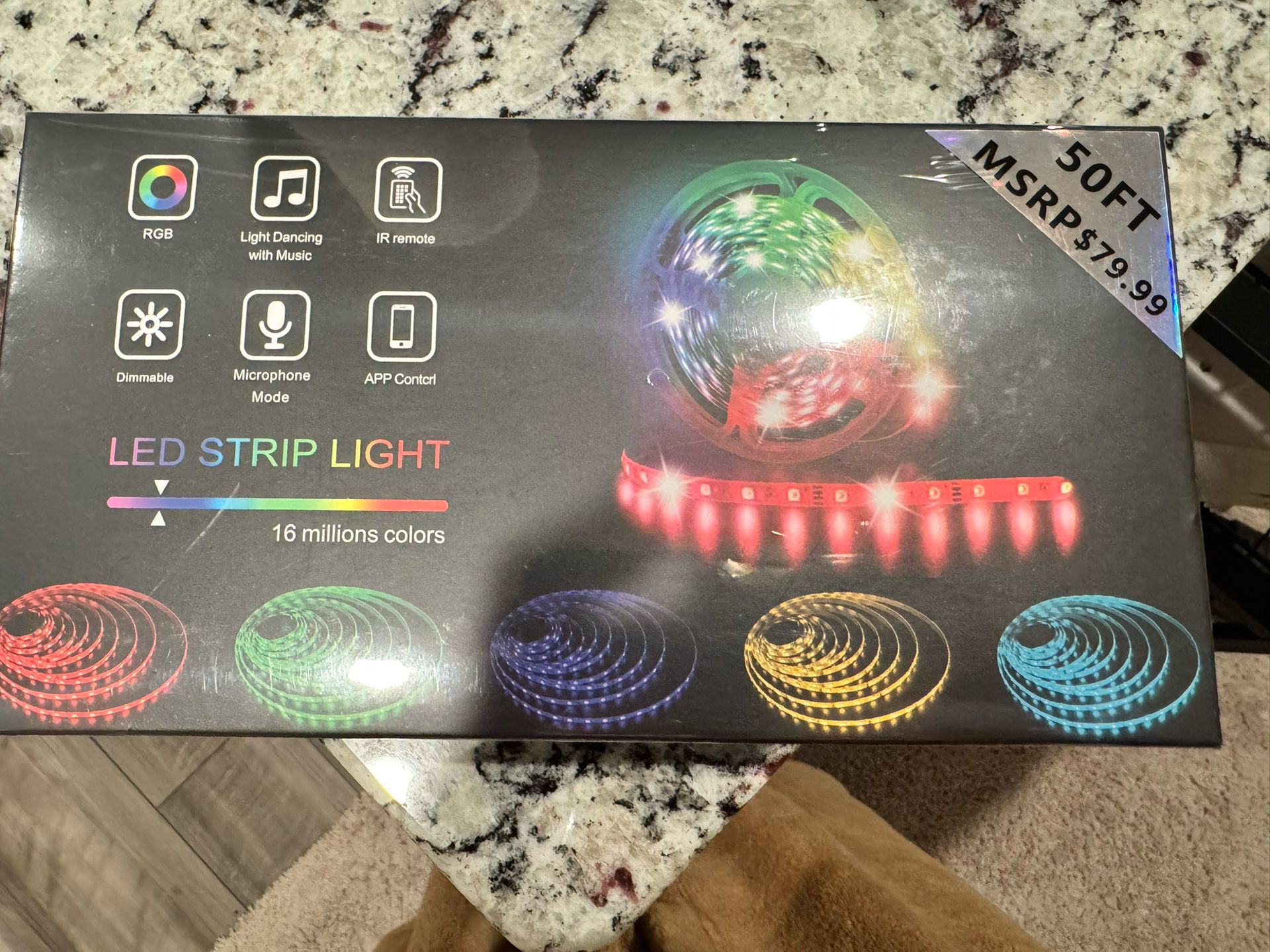 Smart LED Strip 50 Ft