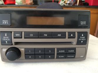 2005 Nissan Altima Radio