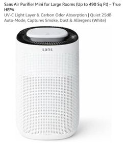 Sans air purifier for large rooms