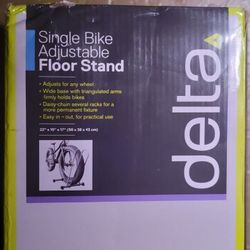The Delta Single Bike Adjustable Floor Stand (Can Pick Up Or Meet On Thursday , Friday,  Or Saturday 