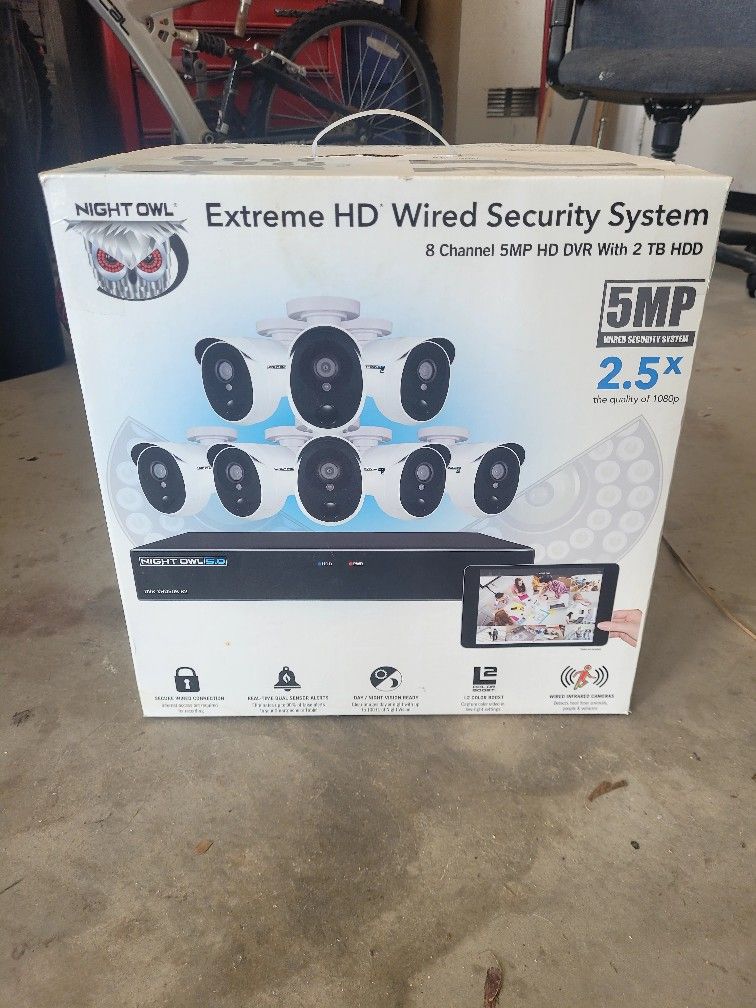 extreme hd wired security system