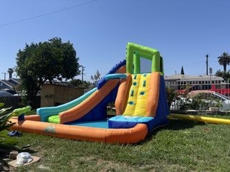Kids waterslide