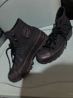 Black converse size size 7
