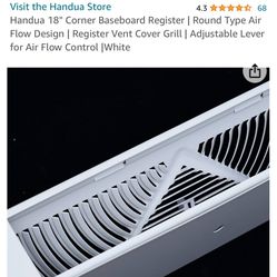 5) Floor Baseboard Registers