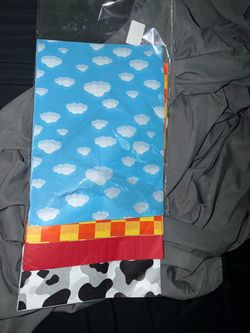 Toy Story themed tissue paper
