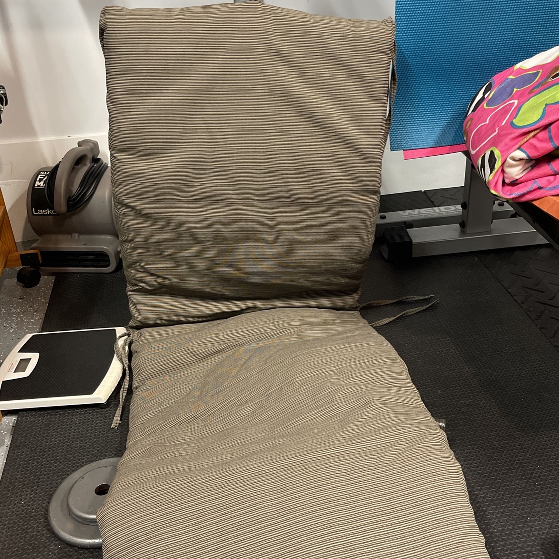 Outdoor Lounger Chair Cushion