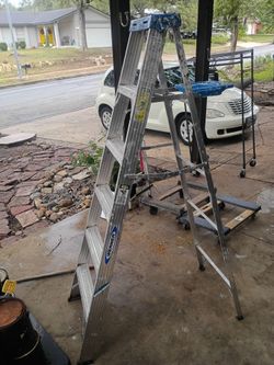 Werner Aluminum Step Ladder
