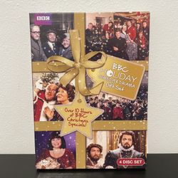 BBC Holiday Comedy & Drama Gift Set DVD 4 Disc Box Like New Christmas Specials